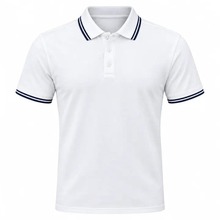 Men’s Tipped Short-Sleeve Polo — style ABD-2101