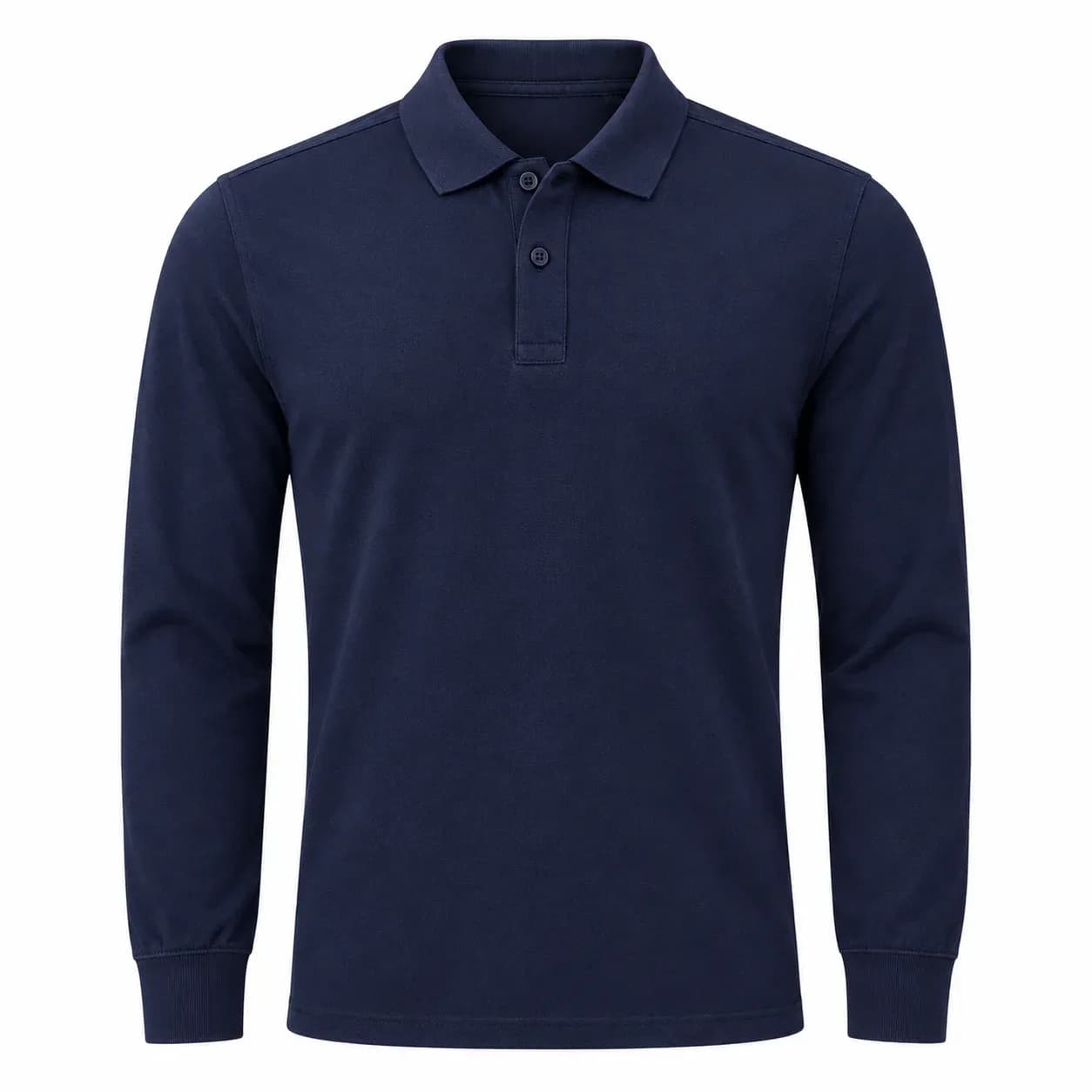 Men’s Long-Sleeve Polo — style ABD-2103