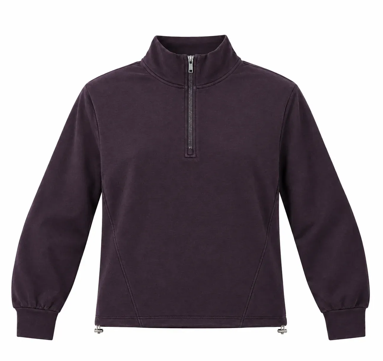 Ladies Heavy Knit Quarter-Zip — style ABD-2127
