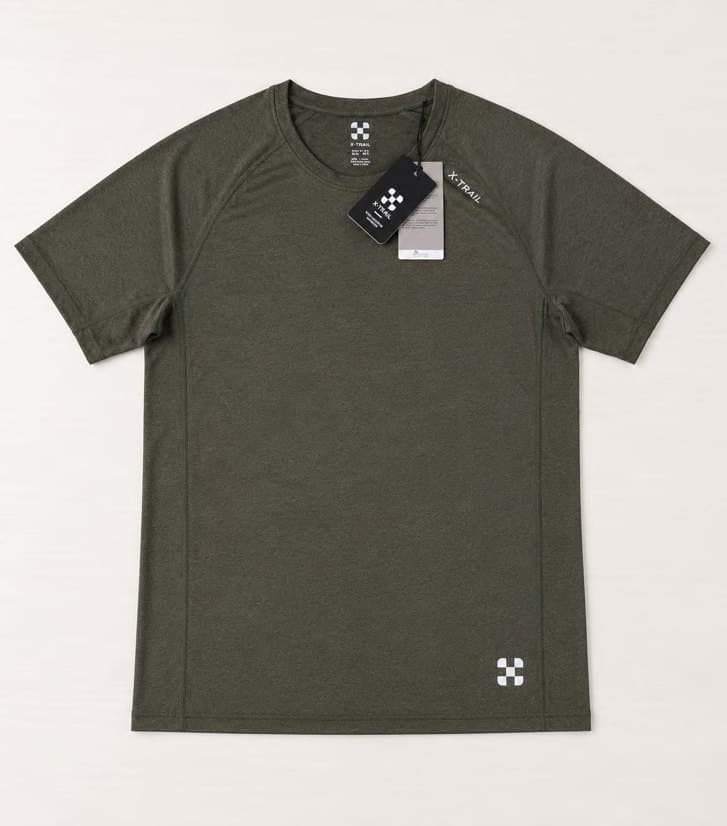 Men's tee and ladies/men's singlet in 83% recycled polyester, 150 GSM