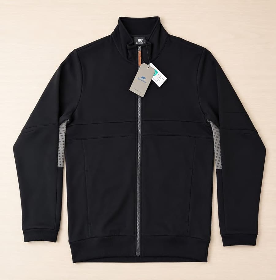 ALLIGO workwear contrast hoodie, full-zip and crew neck set in 70% cotton / 30% polyester fleece, 300 GSM