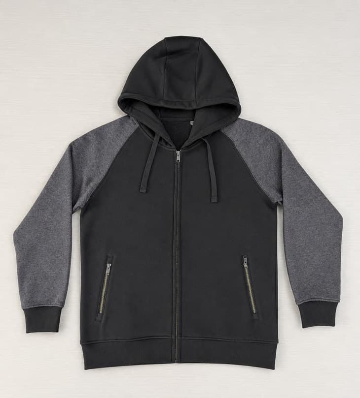 L-Shop men's fleece hoodie and crew in 80% cotton / 20% polyester fleece, 300 GSM