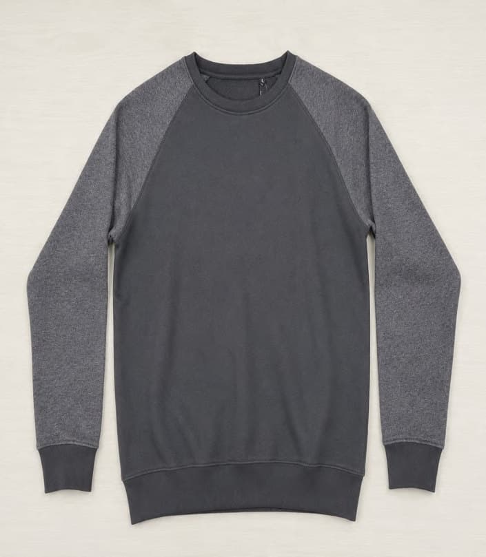 Men's fleece hoodie and crew in 80% cotton / 20% polyester fleece, 300 GSM