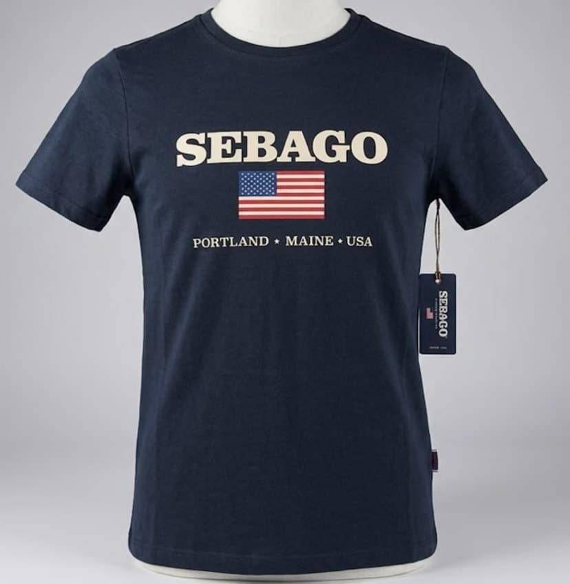 SEBAGO men's tee, long-sleeve stripe polo and hoodie in cotton single jersey and piqué