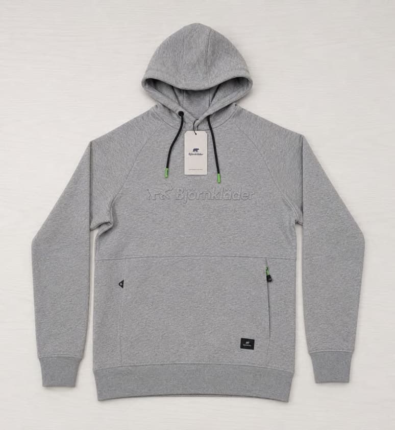 Workwear contrast hoodie, full-zip and crew neck set in 70% cotton / 30% polyester fleece, 300 GSM