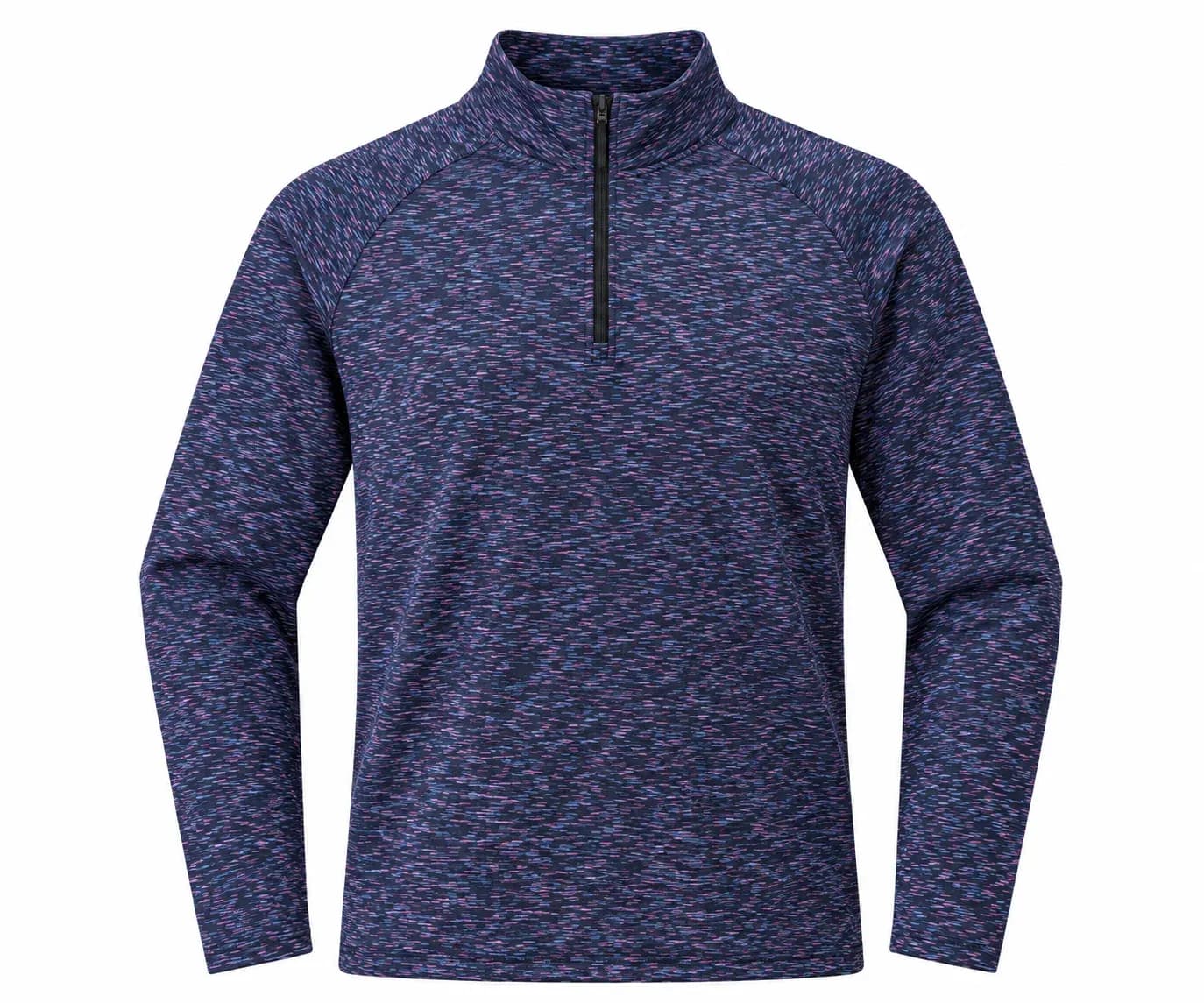 Men’s Space-Dyed Quarter-Zip — style ABD-2607
